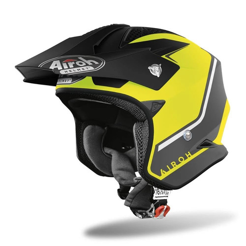 Casco airoh trr keen giallo - casco,
