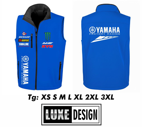 Gilet smanicato yamaha - gilet,