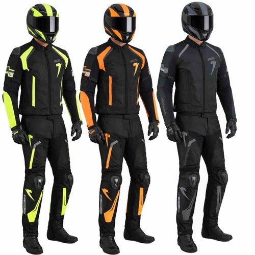 Tuta moto uomo tessuto pezzi - tuta,