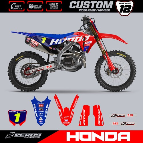 Kit grafica honda motocross - grafica,
