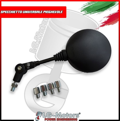 Specchietto pieghevole bcr con - pieghevole,