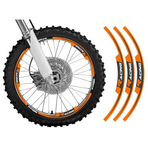 Kit adesivi cerchi anteriore - , e