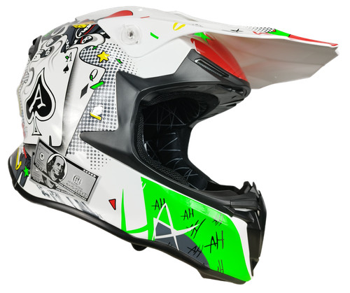 Casco moto cross enduro quad