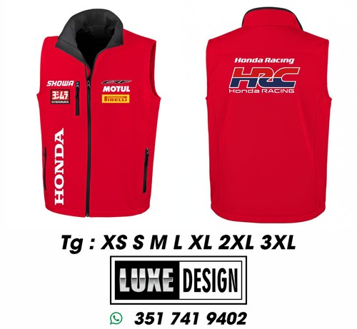 Gilet smanicato honda crf - gilet,