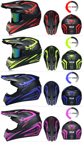 Casco motocross bambino - motocross,