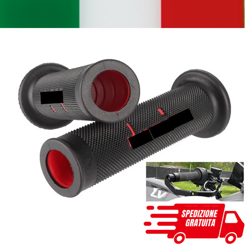 Manopole moto gomma gel - manopole,